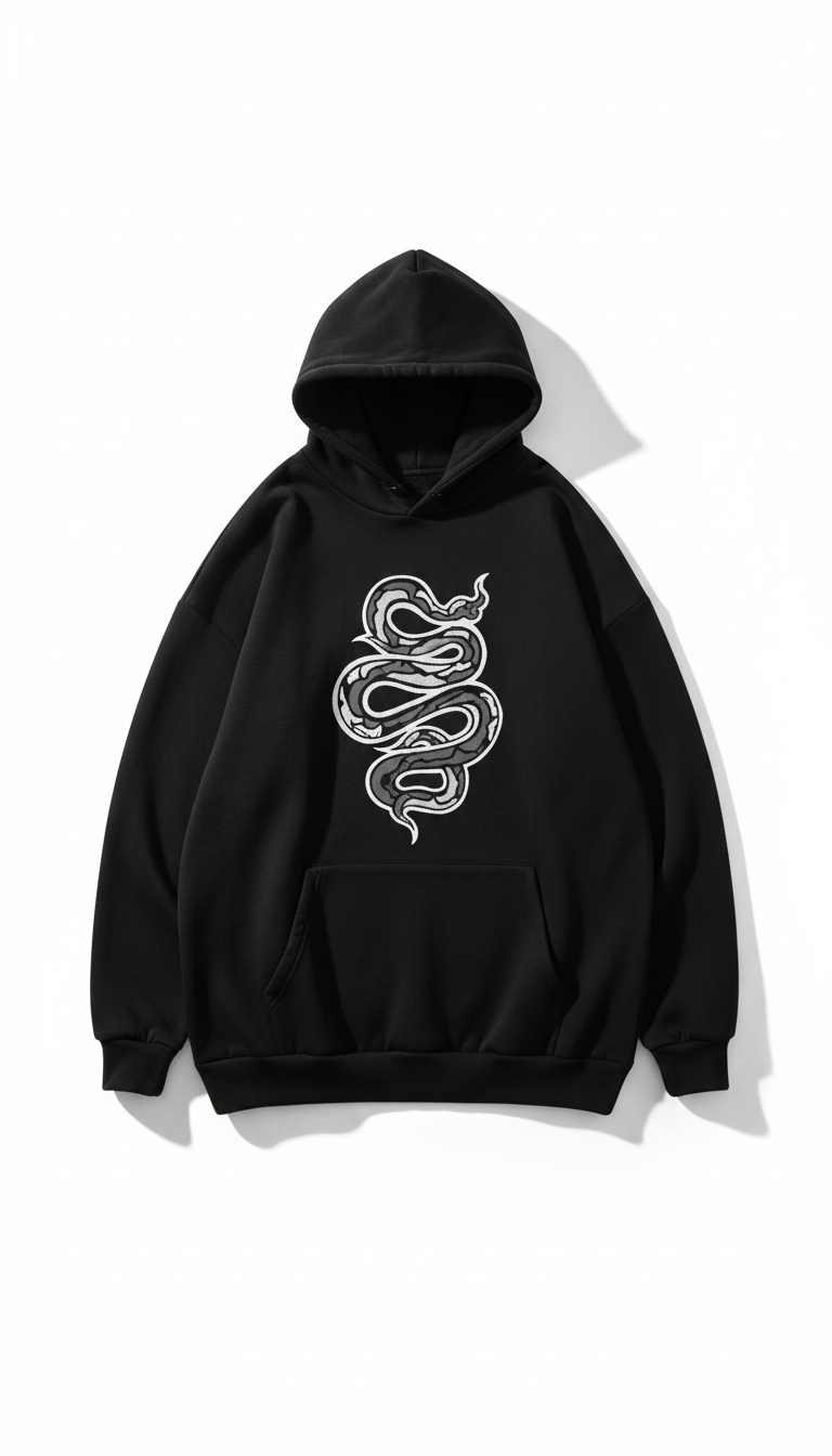 Cotton Crewneck with Raw Hem