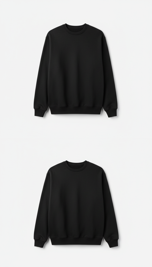 Boxy Sweatshirt Siren Embroidery