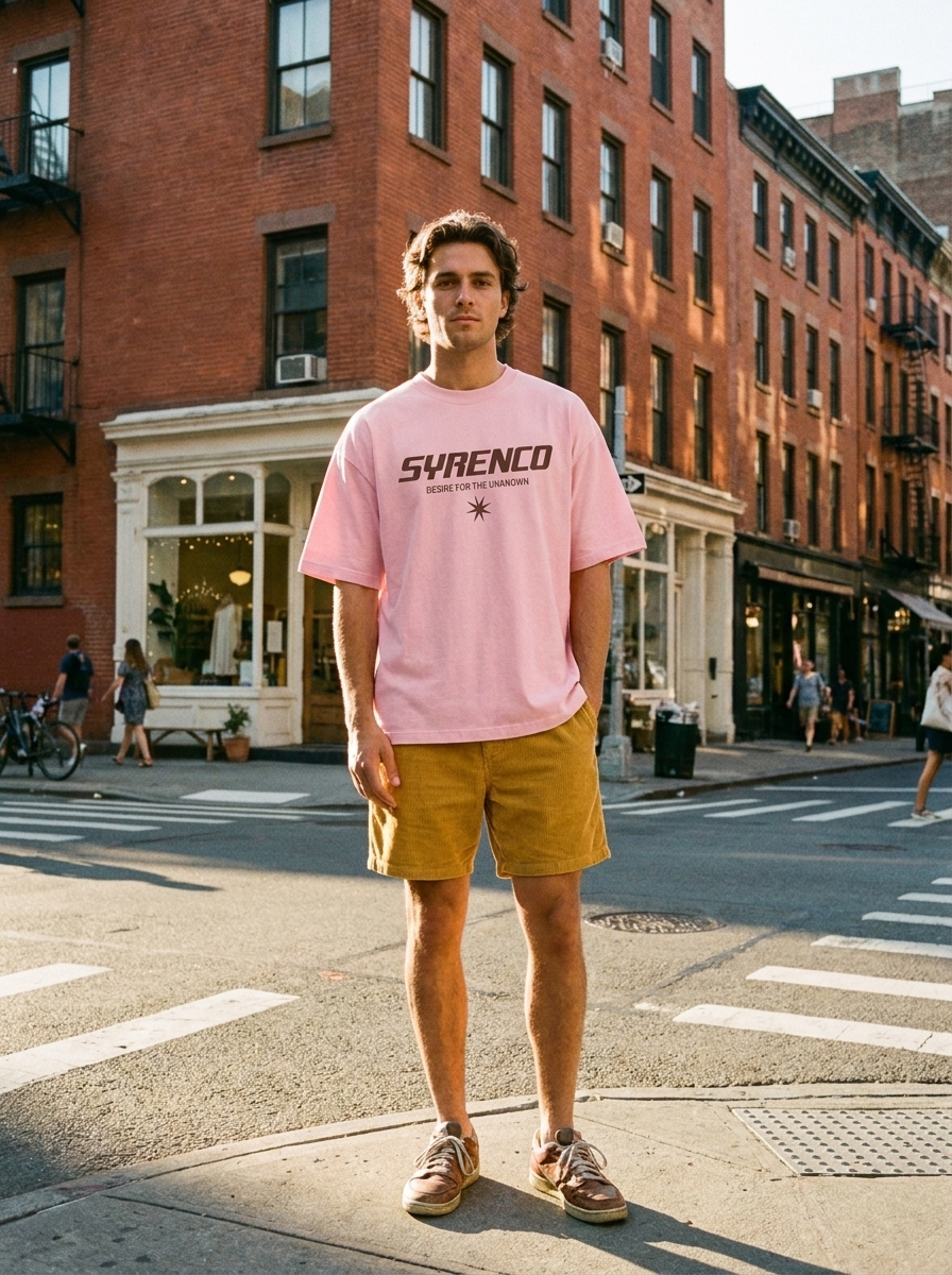 Desire For The Unknown Tee — Pink